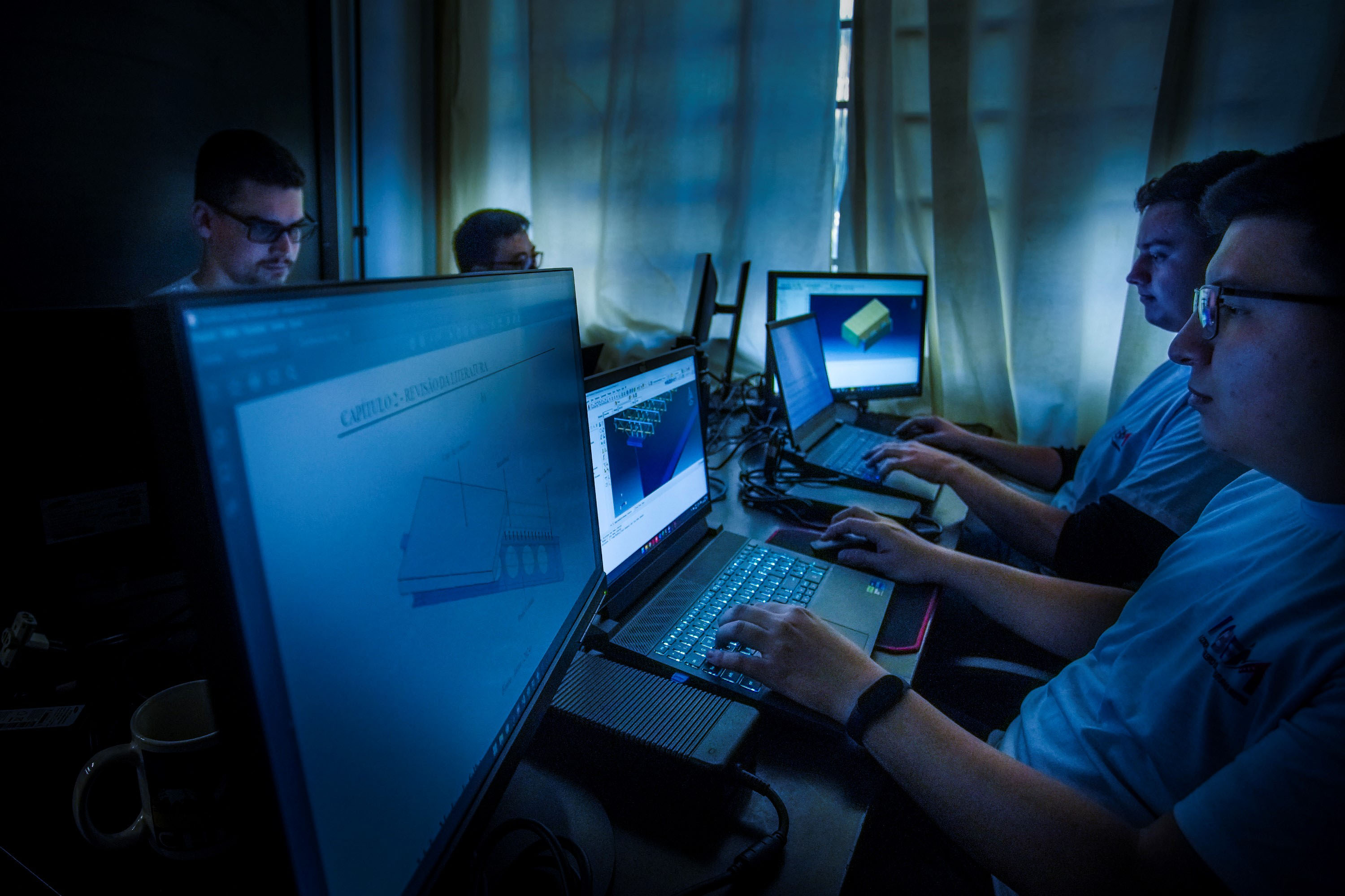 Estado investe R$ 8,62 milhões em agentes de inovação para fomentar o empreendedorismo. Na foto, laboratório do professor Carlos Alberto Martins