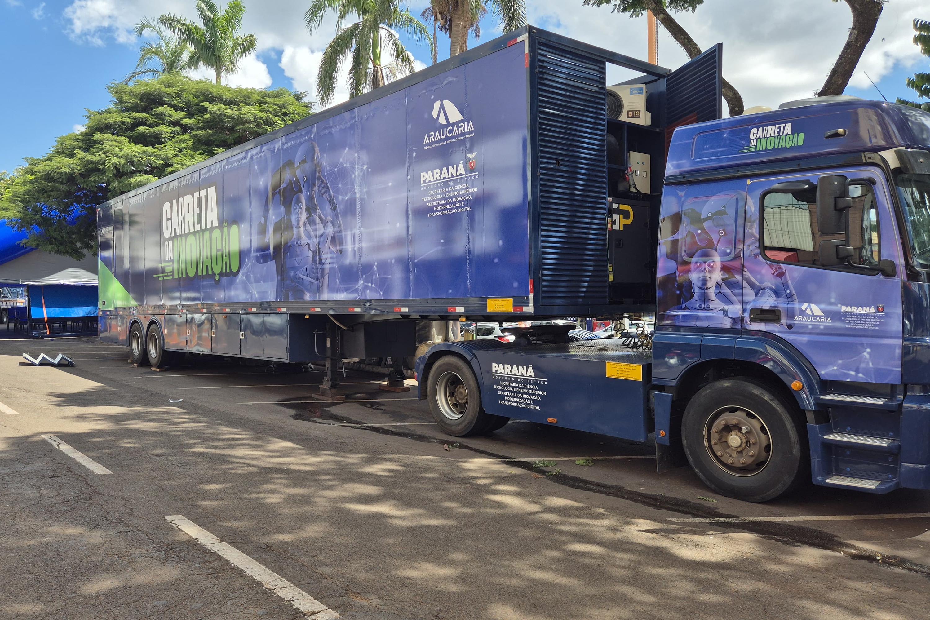 Carreta da Inovação passa por Cândido de Abreu e Jandaia do Sul nesta semana