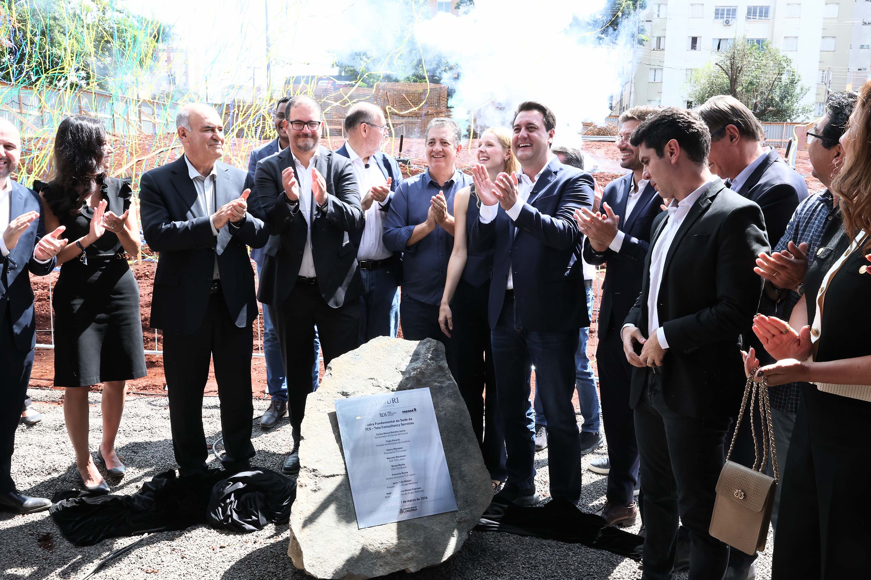 Indiana TCS dá pontapé para construção de campus tecnológico em Londrina Foto: Ari Dias/AEN