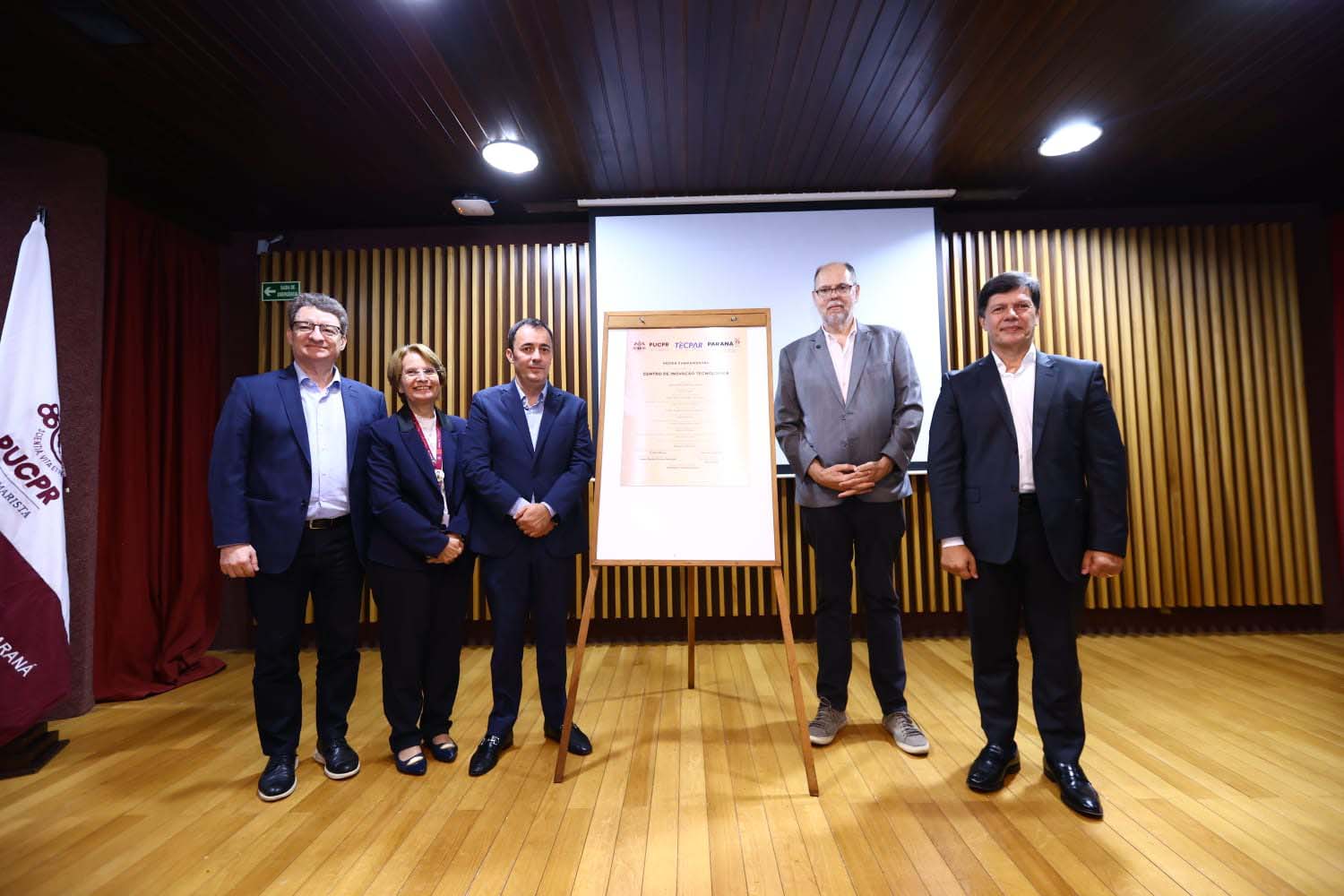 Tecpar lança pedra fundamental do Centro de Inovação Tecnológica de Londrina Foto: Ruben Vital