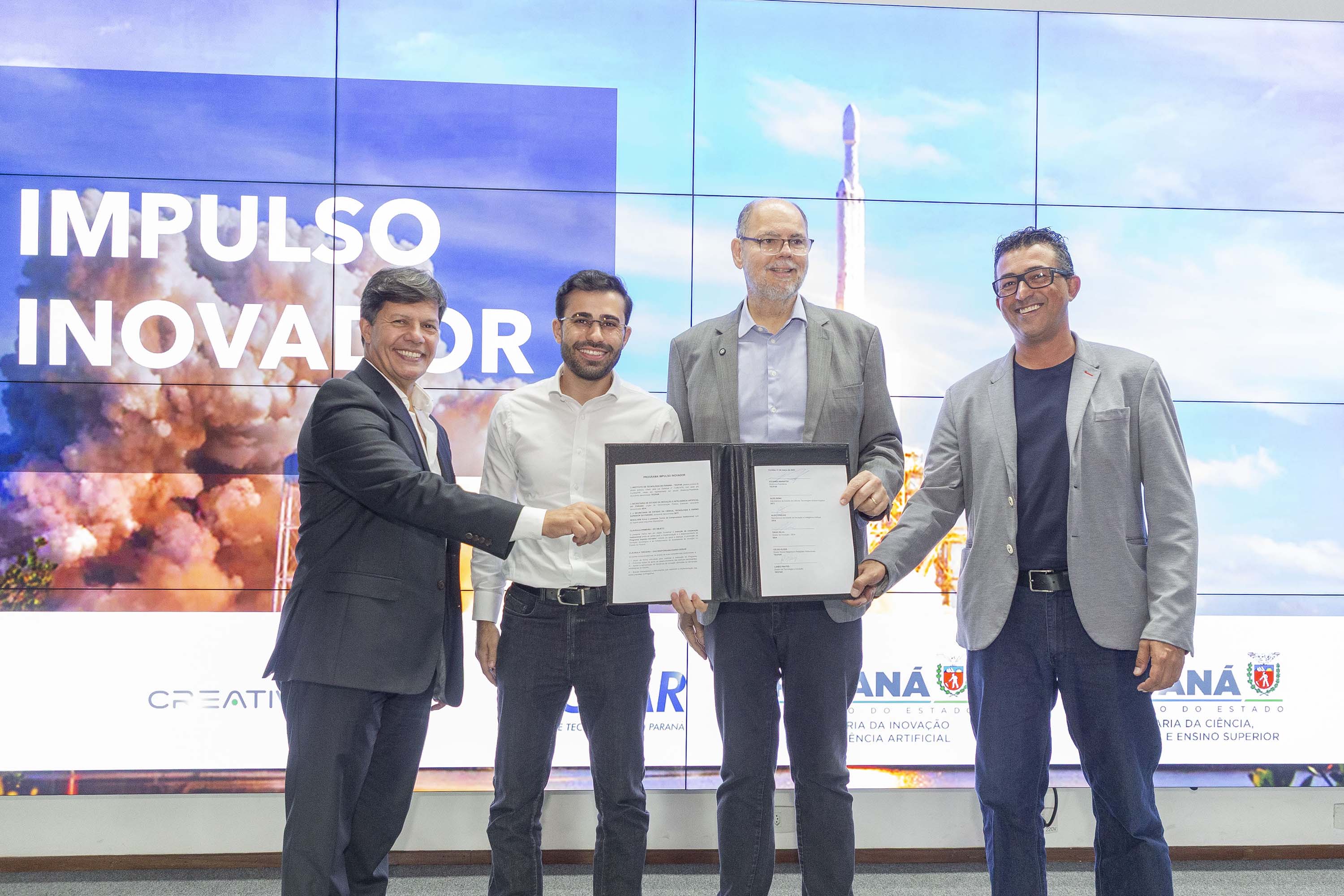 Impulso Inovador: Estado lança projeto para apoiar startups em estágio inicial Foto: Hedeson Alves/Tecpar