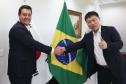 A multinacional sul-coreana LG Electronics escolheu o Paraná como local para a instalação da sua segunda fábrica no Brasil. O acordo que prevê a instalação da nova linha industrial na cidade de Fazenda Rio Grande, na Região Metropolitana de Curitiba, foi celebrado nesta sexta-feira (23) pelo governador Carlos Massa Ratinho Junior e o presidente global de Eletrodomésticos e Soluções de Ar-Condicionado da empresa, Jaecheol Lyu. Foto: Jonathan Campos/AEN