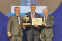 Curitiba e Assaí conquistaram na noite de terça-feira (11), o primeiro lugar na etapa nacional do 12º Prêmio Sebrae Prefeitura Empreendedora (PSPE) - Na foto, o prefeito de Assaí, Michel Ângelo Bomtempo. Foto: Eduardo Pereira - Sebrae/PR