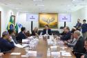 O governador Carlos Massa Ratinho Junior recepcionou nesta segunda-feira (19), no Palácio Iguaçu, uma comitiva do Centro de Desenvolvimento de Computação Avançada (C-DAC), instituição indiana que é referência em pesquisa e desenvolvimento de alta tecnologia. Foto: Geraldo Bubniak/AEN