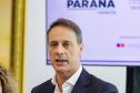 Curitiba, 25 de outubro de 2024 - Apresentação para o governador Carlos Massa Ratinho Junior do aplicativo Sou Paraná Conecta, destinado para servidores estaduais.
