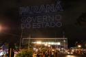 Com o céu iluminado por mais de 600 drones, o Governo do Estado deu o pontapé inicial para a maior edição da história do Verão Maior Paraná. A cerimônia de lançamento, que aconteceu nesta quarta-feira (27), contou com a presença do governador Carlos Massa Ratinho Junior.