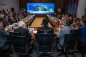 Governador recebe comitiva da União Europeia para fortalecer laços com o Paraná