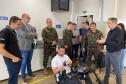 Estado recebe comitiva do Exército para conhecer hub de IA e cibersegurança