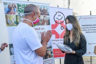 Governo e parceiros doam máscaras de proteção a hospitais