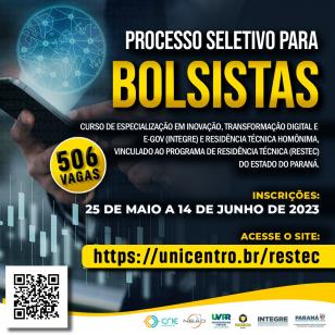 Estado seleciona mais de 500 profissionais para residência técnica de inovação