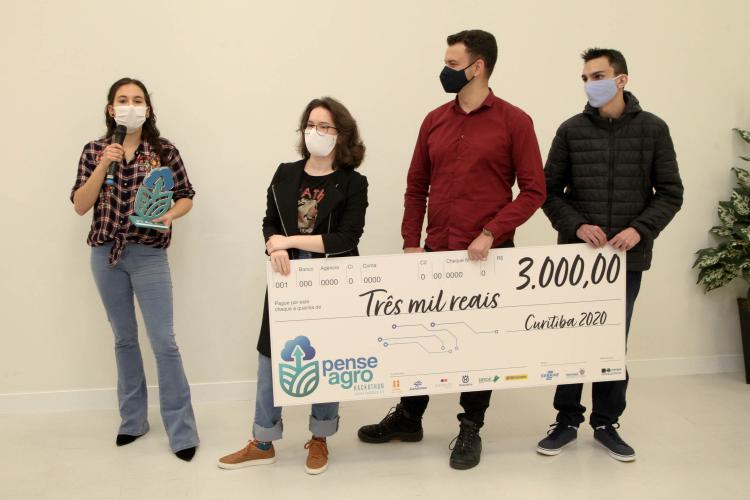 Vencedores da maratona de inovação Pense Agro são premiados