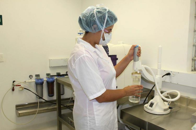 Pesquisador laboratório