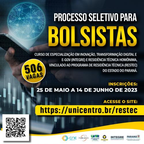 Estado seleciona mais de 500 profissionais para residência técnica de inovação