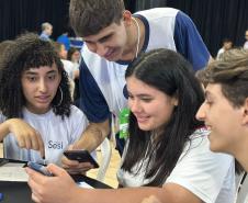 Com ideias inovadoras de estudantes, Apucarana encerra primeira etapa do Ideathon Paraná. Foto: Secretaria da Inovação