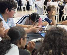 Com ideias inovadoras de estudantes, Apucarana encerra primeira etapa do Ideathon Paraná. Foto: Secretaria da Inovação