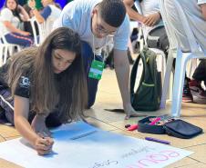 Com ideias inovadoras de estudantes, Apucarana encerra primeira etapa do Ideathon Paraná. Foto: Secretaria da Inovação