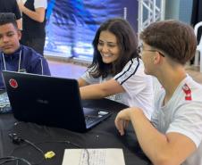 Com ideias inovadoras de estudantes, Apucarana encerra primeira etapa do Ideathon Paraná. Foto: Secretaria da Inovação
