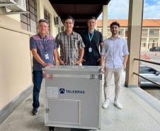 Paraná inicia testes para reforçar conexão de internet via satélite em áreas rurais. Foto: Eduardo Carmona - SEI