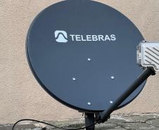 Paraná inicia testes para reforçar conexão de internet via satélite em áreas rurais. Foto: Eduardo Carmona - SEI