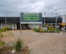 Financiada pelo Estado, obra do Centro de Inovação de Cascavel entra na reta final. Foto: Valdelino Pontes/SECID