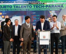 Governador Carlos Massa Ratinho Junior lança o projeto Talento Tech-PR.