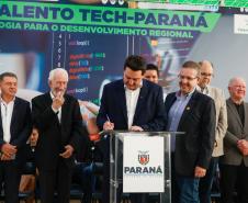 Governador Carlos Massa Ratinho Junior lança o projeto Talento Tech-PR.