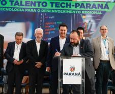 Governador Carlos Massa Ratinho Junior lança o projeto Talento Tech-PR.
