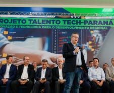 Governador Carlos Massa Ratinho Junior lança o projeto Talento Tech-PR.