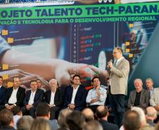 Governador Carlos Massa Ratinho Junior lança o projeto Talento Tech-PR.