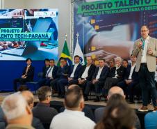 Governador Carlos Massa Ratinho Junior lança o projeto Talento Tech-PR.