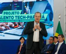 Governador Carlos Massa Ratinho Junior lança o projeto Talento Tech-PR.