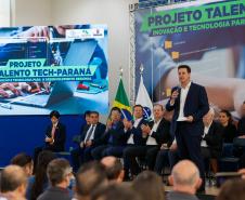 Governador Carlos Massa Ratinho Junior lança o projeto Talento Tech-PR.