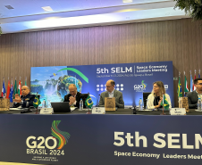 Estado fortalece presença internacional no Encontro de Líderes das Economias Espaciais do G20