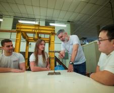 Estado investe R$ 8,62 milhões em agentes de inovação para fomentar o empreendedorismo. Na foto, laboratório do professor Carlos Alberto Martins