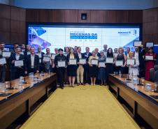 Prêmio homenageou personalidades que contribuíram para a Inovação do Paraná.