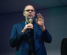 Mais de 100 pessoas participaram do encontro para discutir a futura licitação para contratação de serviços especializados de arquitetura e engenharia do espaço que será o hub de tecnologia, inovação, lazer e cultura, em Curitiba.