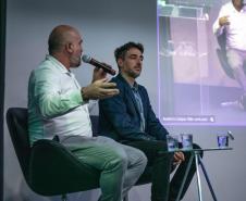 Mais de 100 pessoas participaram do encontro para discutir a futura licitação para contratação de serviços especializados de arquitetura e engenharia do espaço que será o hub de tecnologia, inovação, lazer e cultura, em Curitiba.