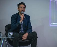 Mais de 100 pessoas participaram do encontro para discutir a futura licitação para contratação de serviços especializados de arquitetura e engenharia do espaço que será o hub de tecnologia, inovação, lazer e cultura, em Curitiba.