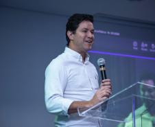 Mais de 100 pessoas participaram do encontro para discutir a futura licitação para contratação de serviços especializados de arquitetura e engenharia do espaço que será o hub de tecnologia, inovação, lazer e cultura, em Curitiba.