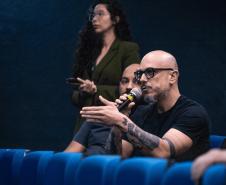Mais de 100 pessoas participaram do encontro para discutir a futura licitação para contratação de serviços especializados de arquitetura e engenharia do espaço que será o hub de tecnologia, inovação, lazer e cultura, em Curitiba.