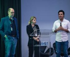 Mais de 100 pessoas participaram do encontro para discutir a futura licitação para contratação de serviços especializados de arquitetura e engenharia do espaço que será o hub de tecnologia, inovação, lazer e cultura, em Curitiba.