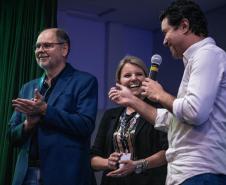 Mais de 100 pessoas participaram do encontro para discutir a futura licitação para contratação de serviços especializados de arquitetura e engenharia do espaço que será o hub de tecnologia, inovação, lazer e cultura, em Curitiba.
