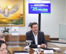 O governador Carlos Massa Ratinho Junior assinou nesta segunda-feira (02) o convênio entre o Governo do Estado e a Universidade Federal do Paraná (UFPR) para construção da sede própria da instituição em Jandaia do Sul, no Vale do Ivaí.
