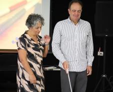 Workshop com cegos inicia ações do Estado para concurso de bengalas tecnológicas