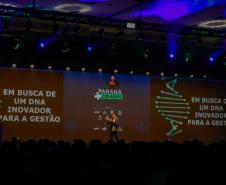 O primeiro dia do Paraná Mais Cidades, promovido pelo Governo do Estado em Foz do Iguaçu, contou com a palestra “Em busca de um DNA inovador para a Gestão”, ministrada por Tadeu Barros, diretor-presidente do Centro de Liderança Pública (CLP).