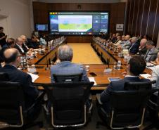 Curitiba, 12 de março de 2025 - Reunião anual ordinária do Conselho Paranaense de Ciência e Tecnologia no Gabinete de Gestão e Informação (GGI).