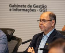 Curitiba, 12 de março de 2025 - Reunião anual ordinária do Conselho Paranaense de Ciência e Tecnologia no Gabinete de Gestão e Informação (GGI).