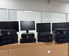 Municípios de Quitandinha, Reserva do Iguaçu e Jesuíta receberam equipamentos eletrônicos por meio do repasse de recursos proveniente do Plano Paraná Mais Cidades