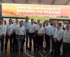 Governador destaca modelo inovador do agro paranaense em visita à Agrishow