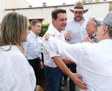 Governador destaca modelo inovador do agro paranaense em visita à Agrishow